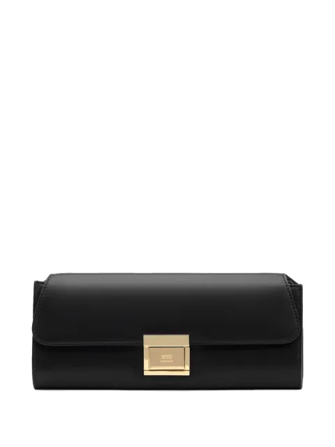 AMI Paris Mimi leather pouch bag