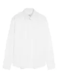 AMI Paris logo-embossed buttoned shirt - White