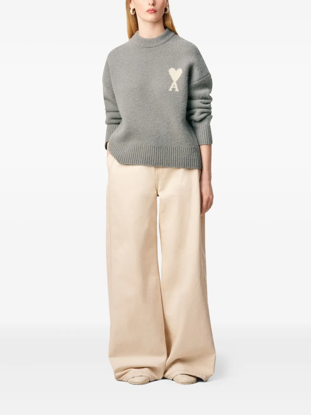AMI Paris Ami de Coeur sweater | Knitted Sweaters | Image 2