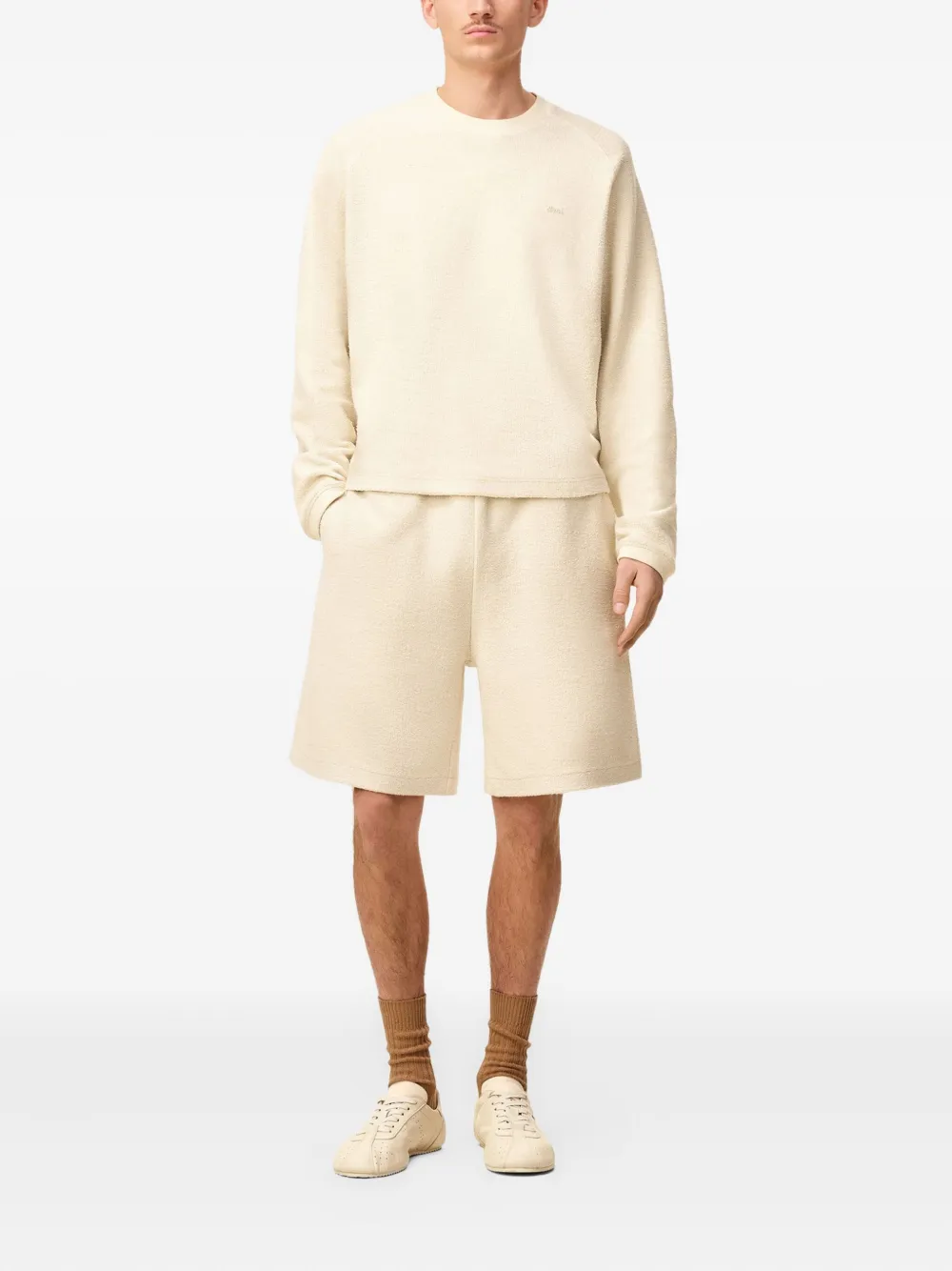 AMI Paris embroidered sweatshirt | Knitted Sweaters | Image 2
