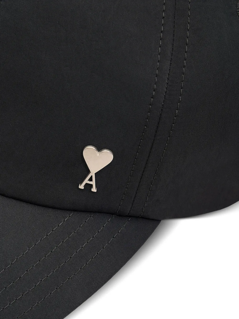 AMI Paris Ami De Coeur honkbalpet Zwart