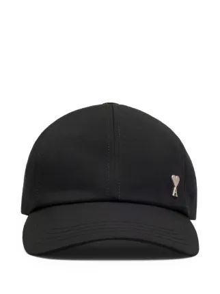 ブラック ナイロン AMI DE COEUR スタッズ キャップ ブラック ナイロン Ami De Coeur スタッズ キャップ ブラック | Ami Paris