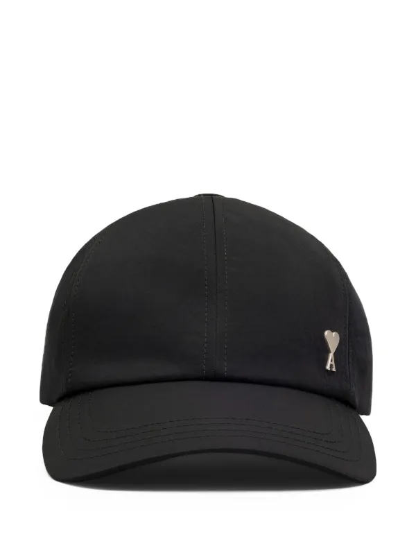 AMI Paris Ami de Coeur スタッズ キャップ AMI Paris Ami De Coeur スタッズ キャップ | ブラック | FARFETCH JP