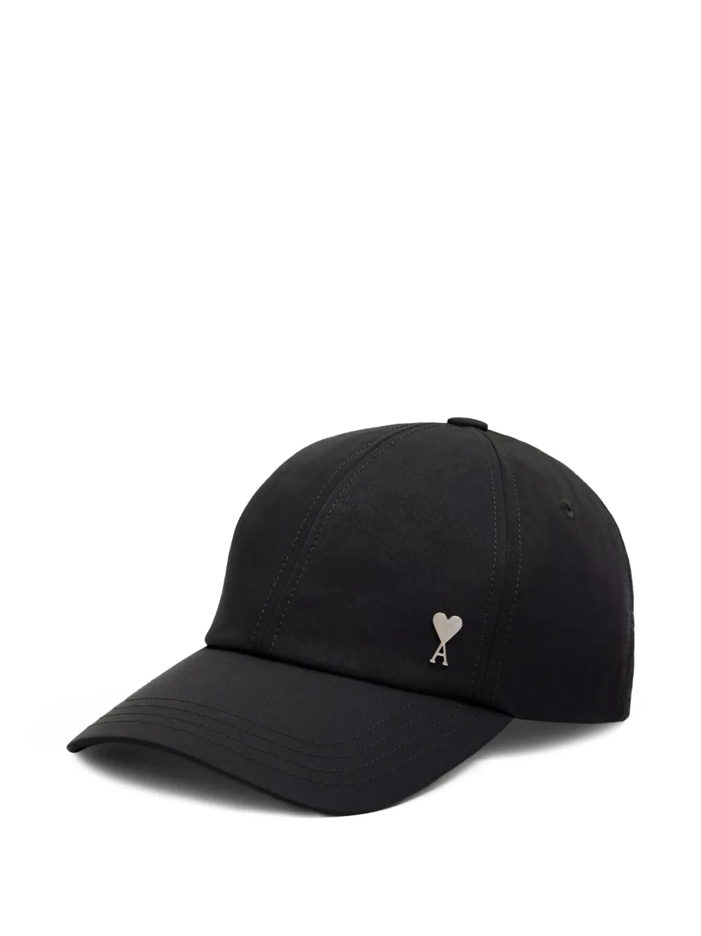 AMI Paris Ami De Coeur honkbalpet Zwart