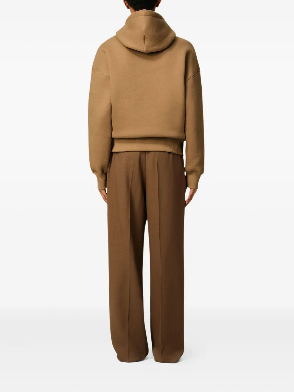 AMI Paris Hoodie met logo 280 CAMEL