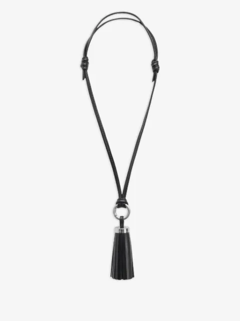 AMI Paris Ami Pompom leather keyring