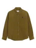 AMI Paris Ami de Coeur button-down shirt - Green
