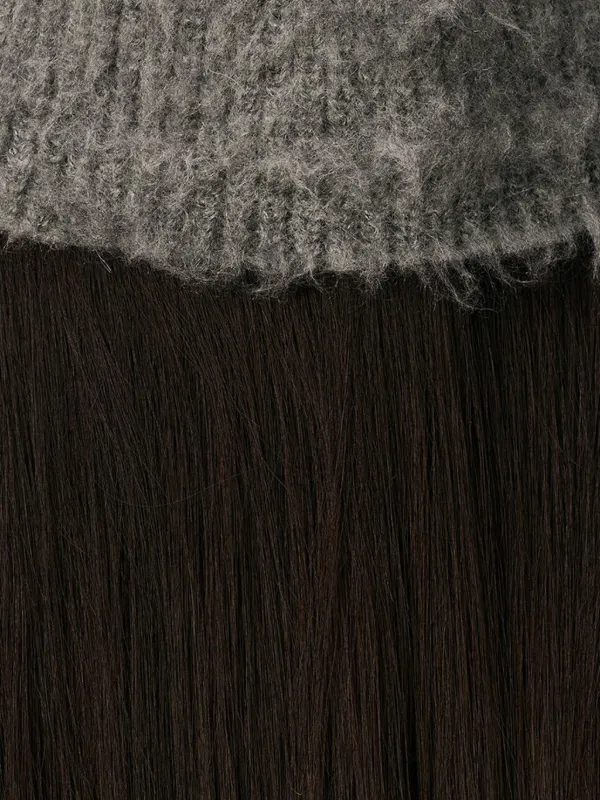 AMI Paris Ami モヘア バケットハット | グレー | FARFETCH JP