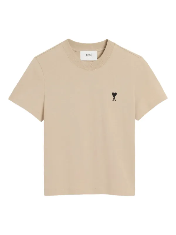 AMI Paris Camiseta Ami De Coeur | Neutro | FARFETCH BR