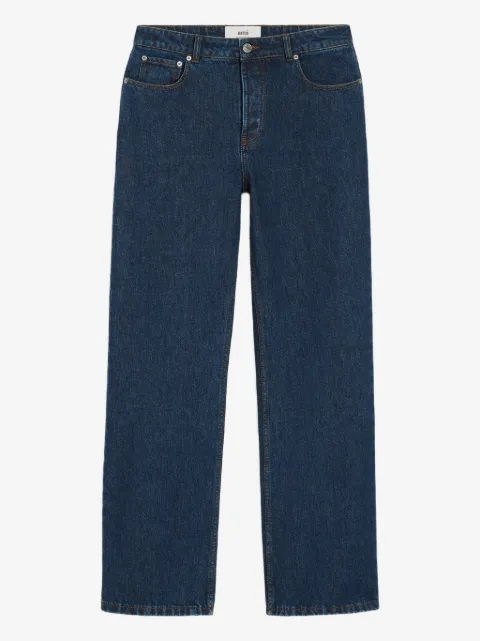 AMI Paris jeans i bomuld med løs pasform