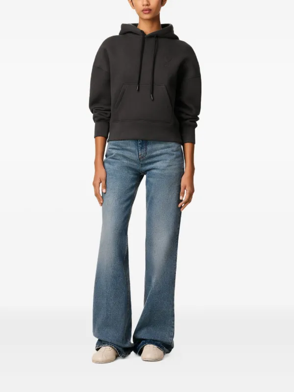 AMI Paris Ami De Coeur パーカー | グレー | FARFETCH JP