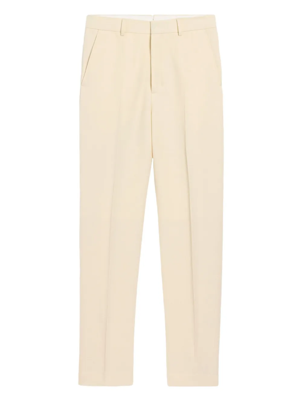 AMI Paris Wollen plooibroek Beige