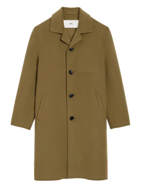 AMI Paris four-button single breasted coat