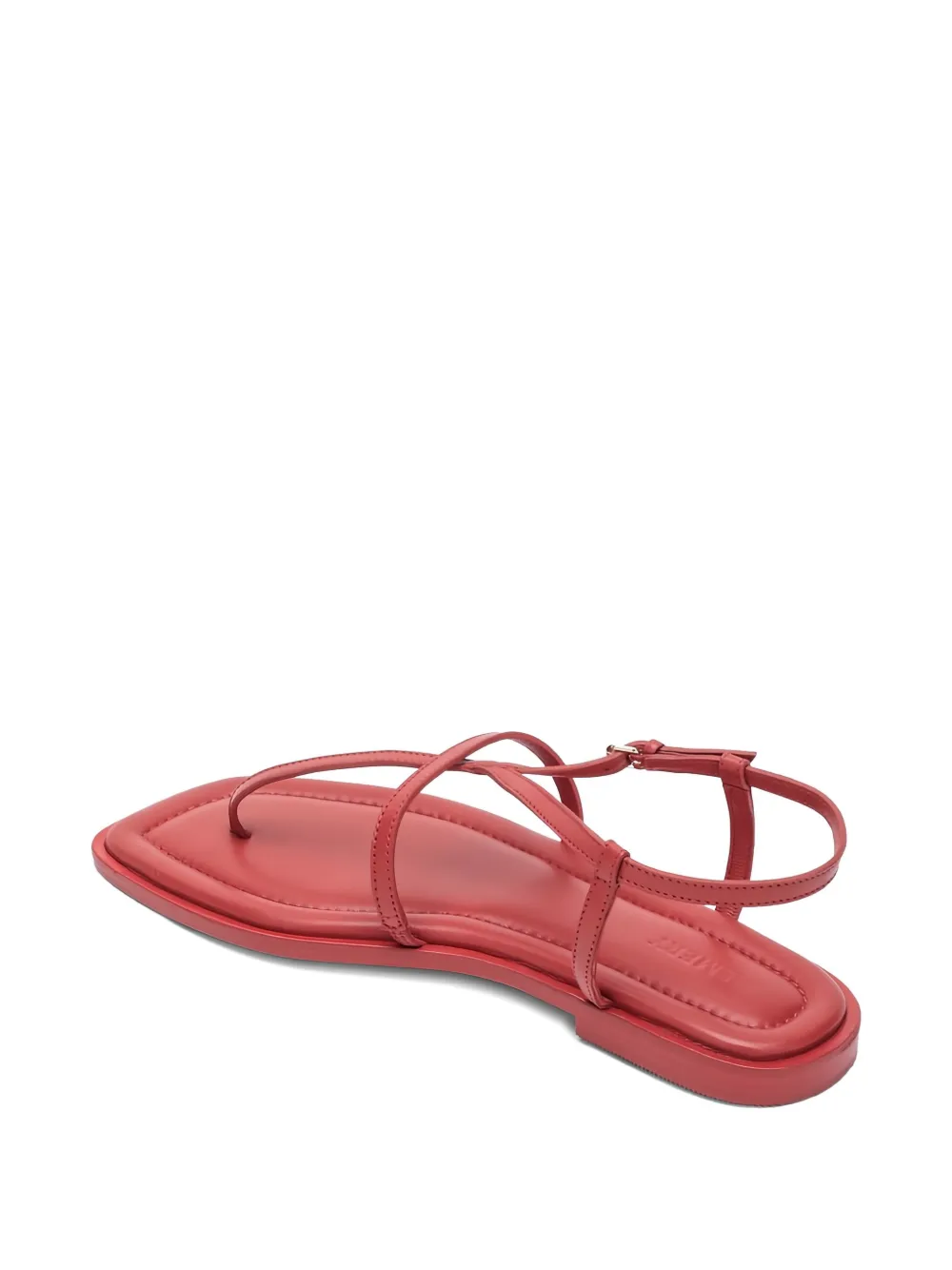 A.EMERY leather flat sandals Red