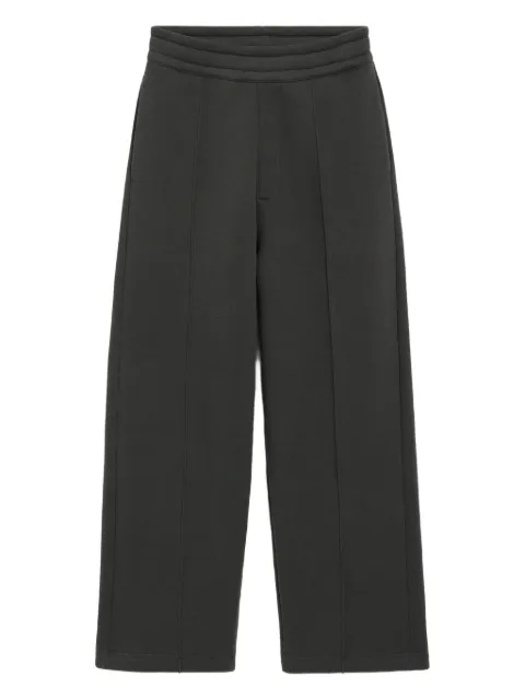 AMI Paris heart-embossed fleece trousers