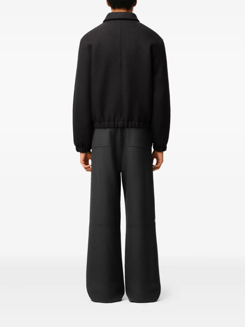 AMI Paris Ami-de-Coeur jacket Zwart