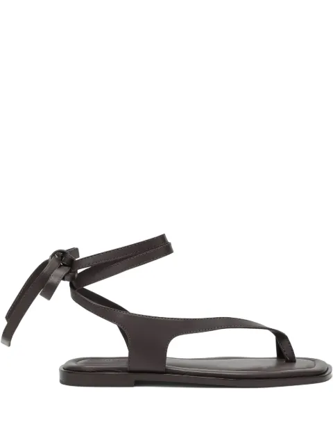 A.EMERY leather flat sandals