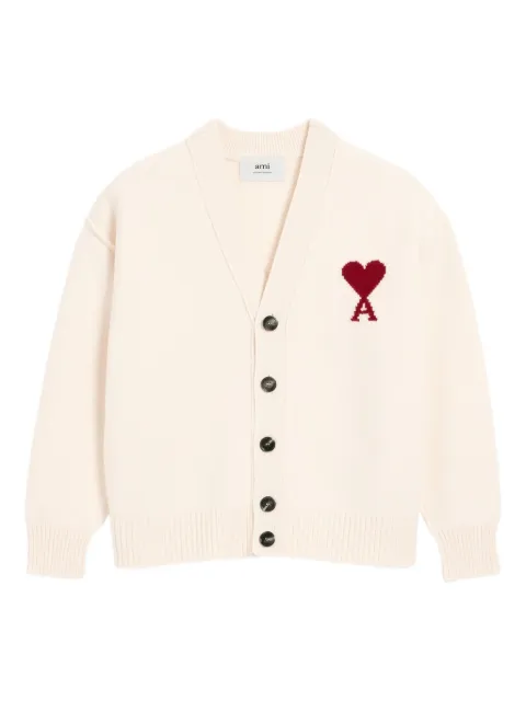 AMI Paris Ami de Coeur wool cardigan