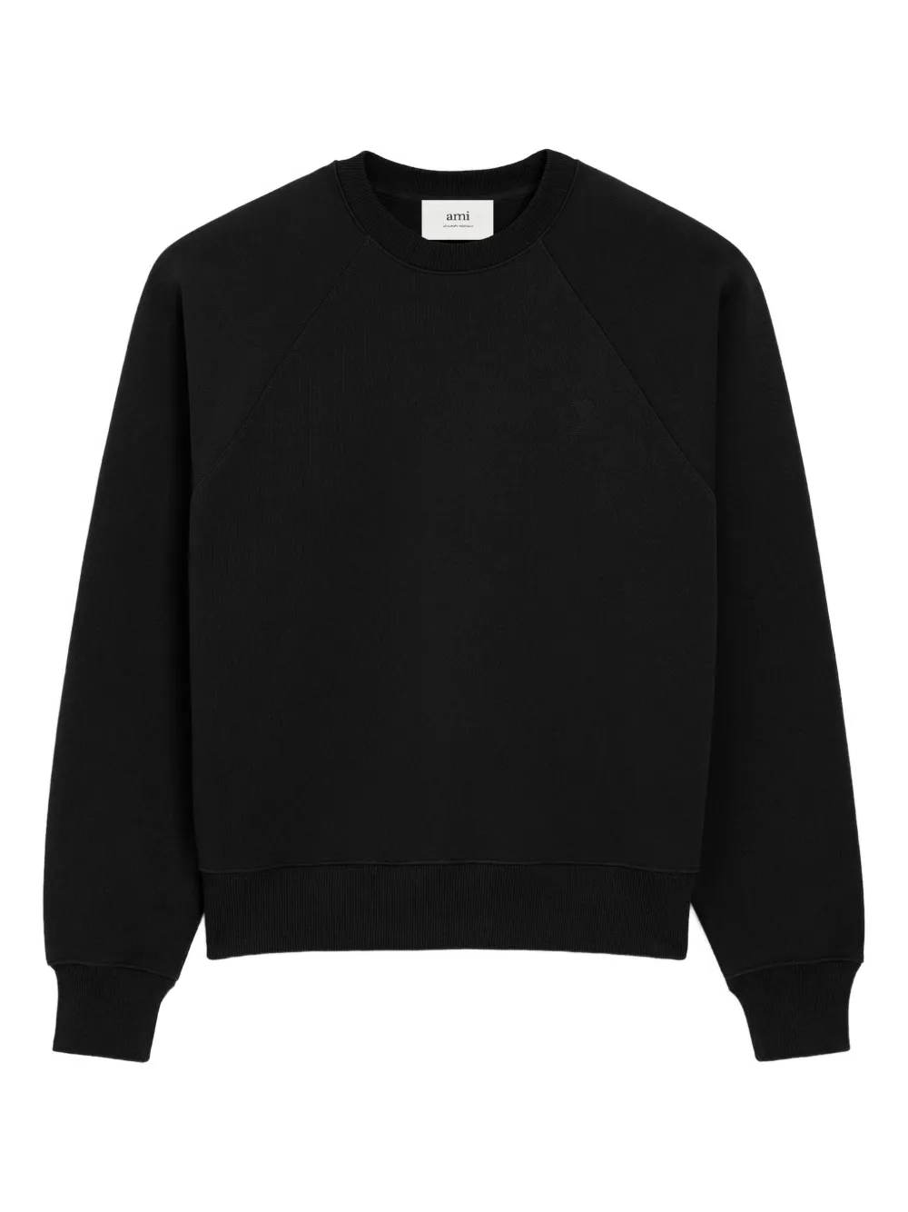 AMI Paris Sweater met logo Zwart
