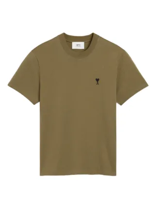AMI Paris Ami De Coeur T-shirt | Green | FARFETCH