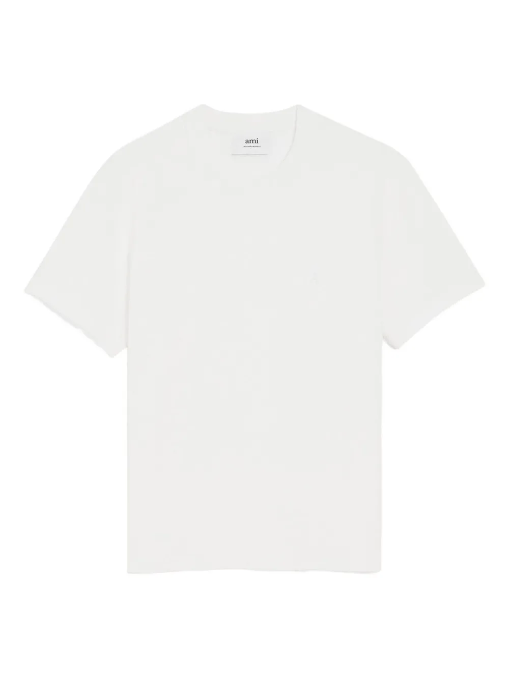 AMI Paris Ami De Coeur T-shirt van biologisch katoen Wit