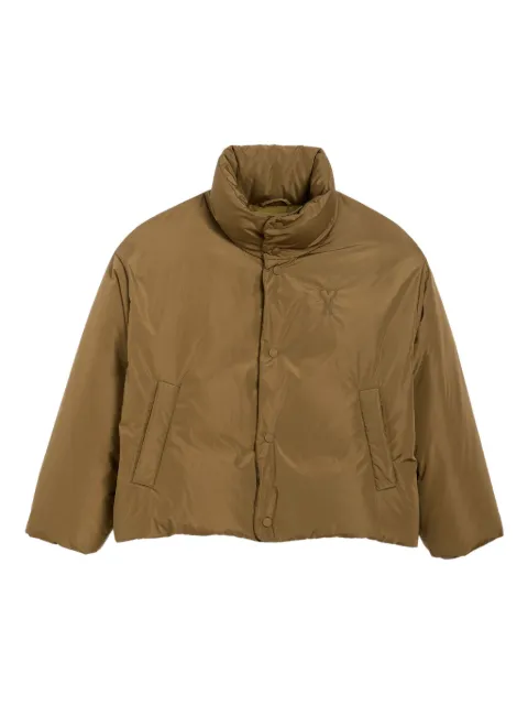 AMI Paris logo-embossed padded jacket