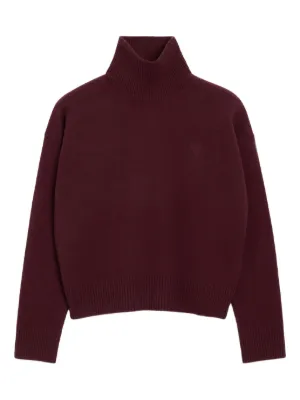 AMI Paris Ami De Coeur ウールポロシャツ | グレー | FARFETCH JP