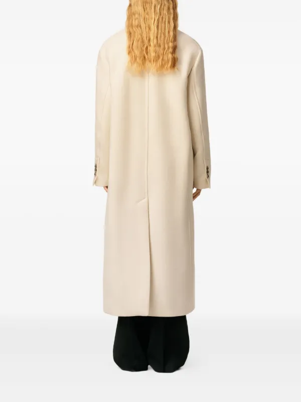 AMI Paris ダブルコート | ニュートラル | FARFETCH JP