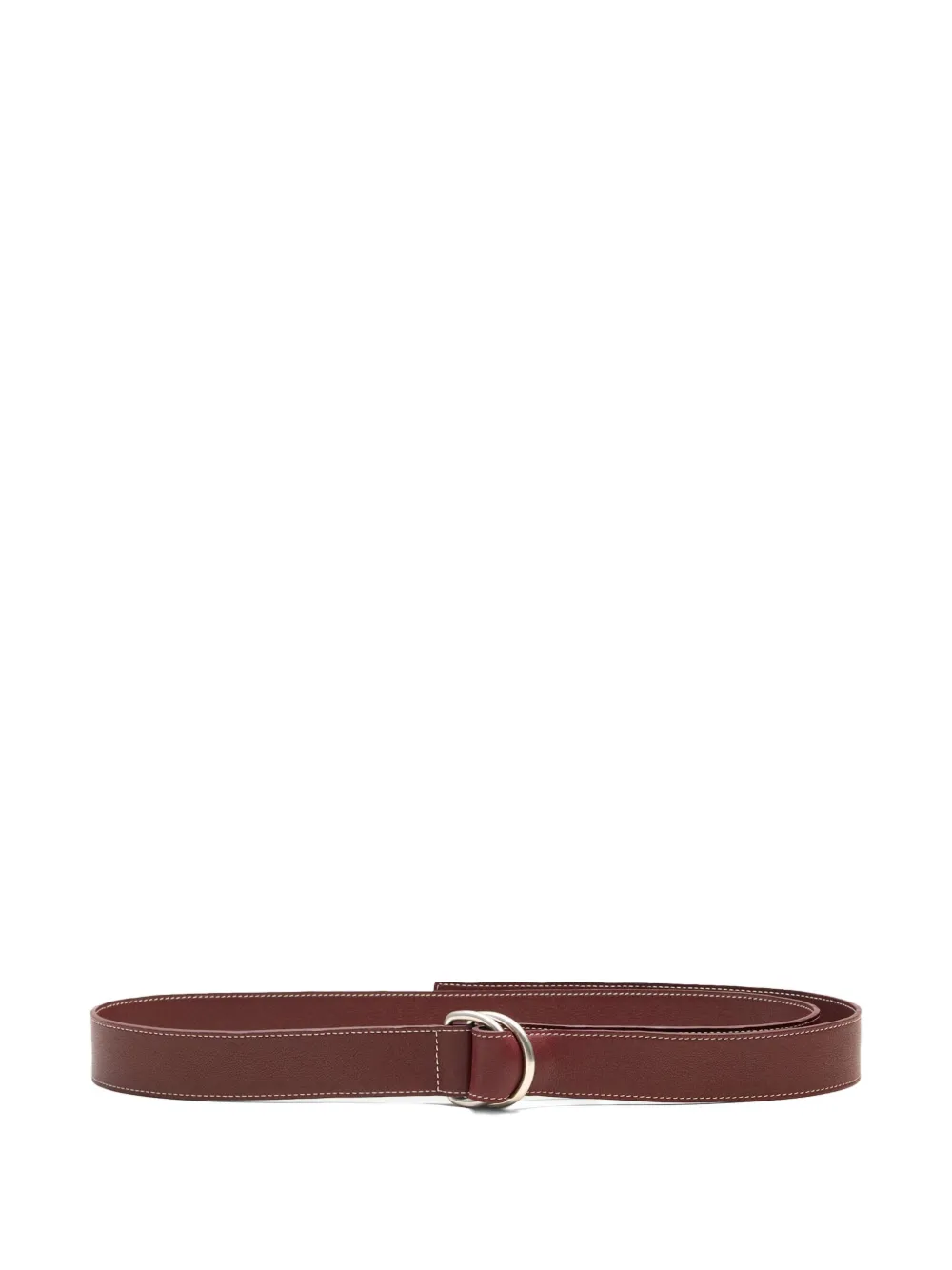 AMI Paris ^ leren riem Bruin