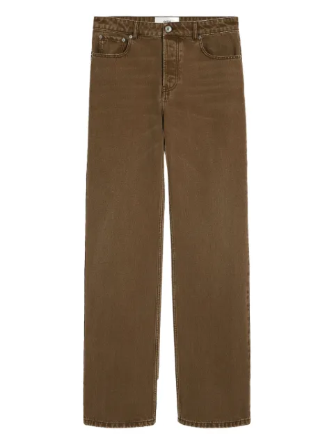 AMI Paris cotton loose-fit jeans
