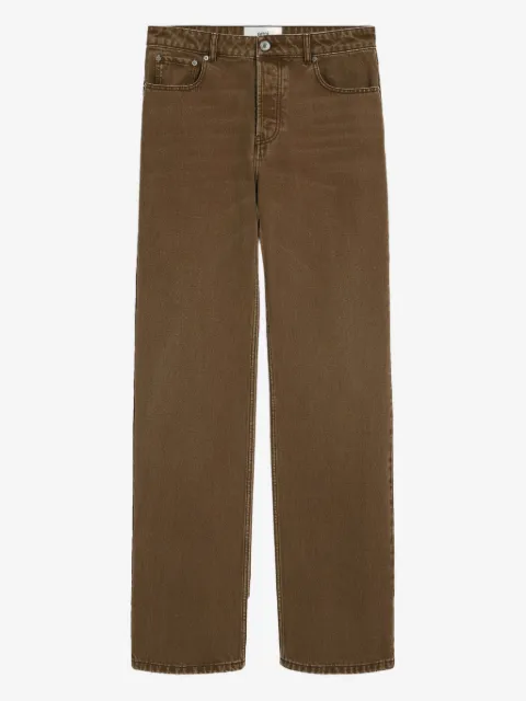 AMI Paris cotton loose-fit jeans