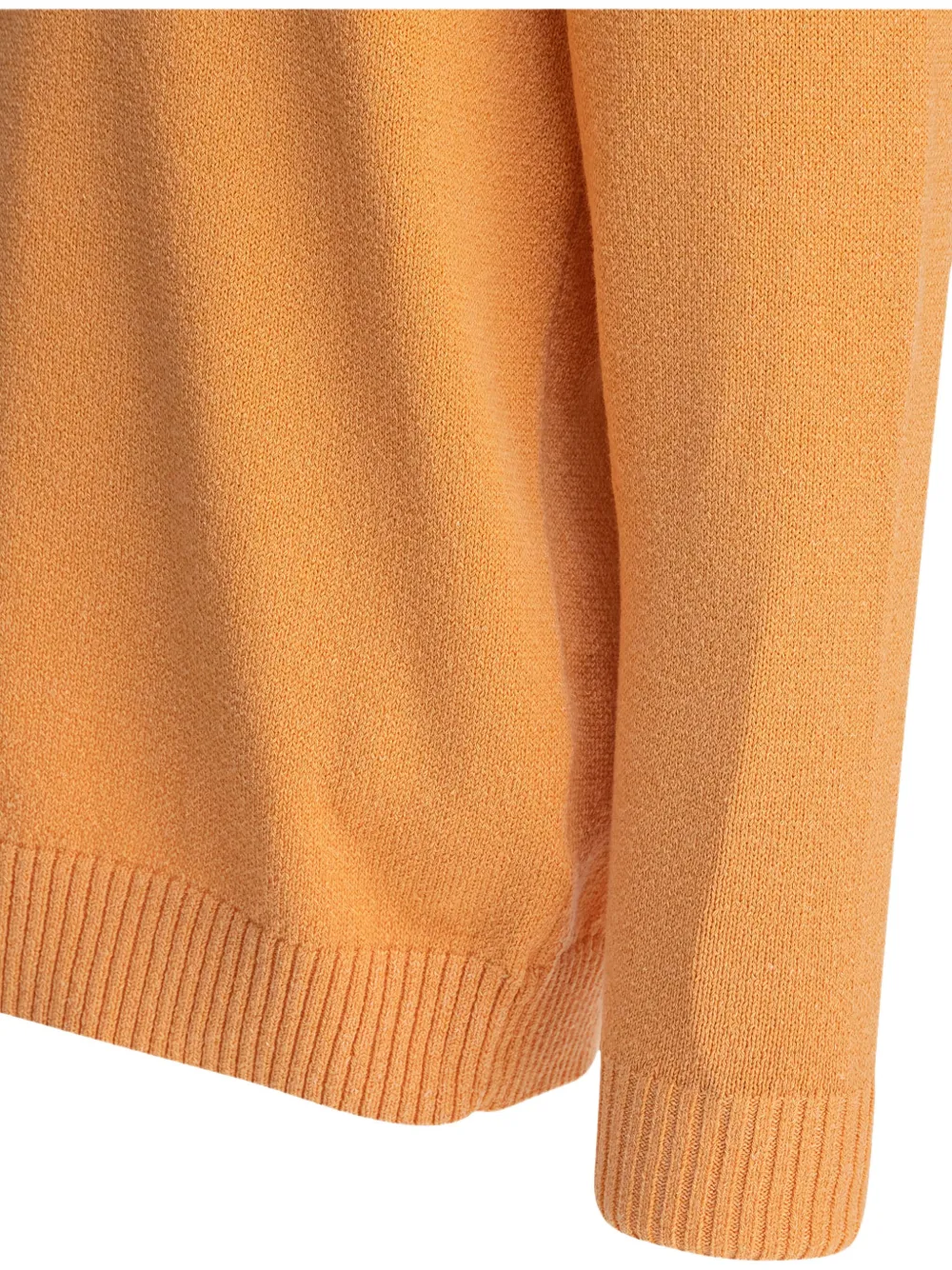 BEAMS PLUS Katoenen trui met ronde hals Oranje