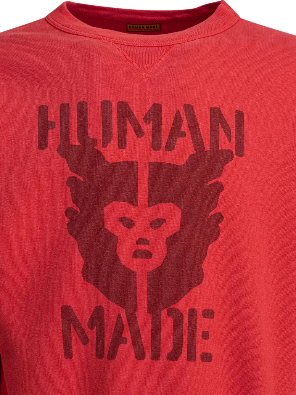 Human Made Tsuriami katoenen sweater met grafische print Roze
