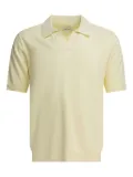Norse Projects polo-collar T-shirt - Yellow
