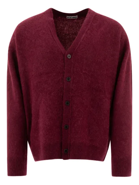 Kaptain Sunshine V-neck alpaca cardigan