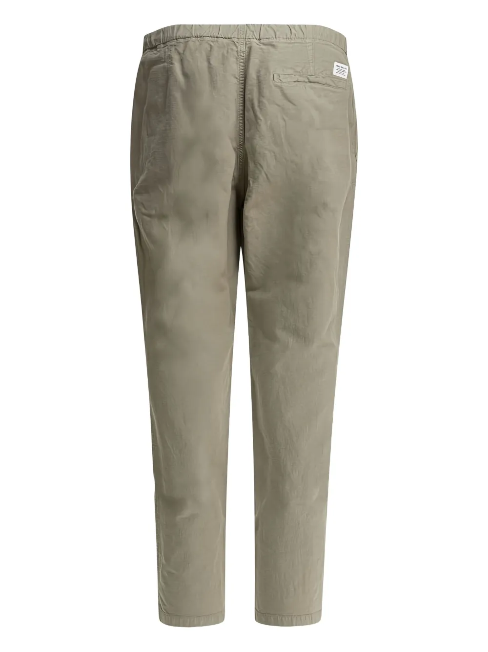 Norse Projects Straight broek van katoenblend Groen