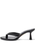 Aeyde 75mm Daphne leather sandals - Black