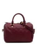 Louis Vuitton Pre-Owned 2015 Monogram Empreinte Speedy Bandouliere 25 satchel - Red