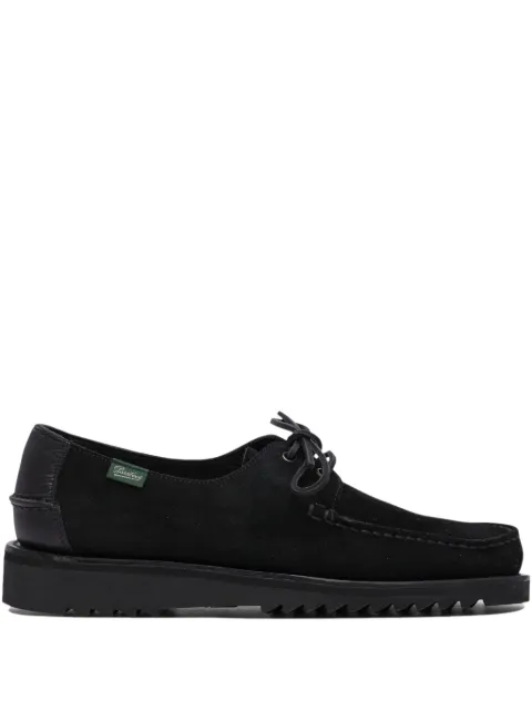 Kaptain Sunshine suede lace-up loafers