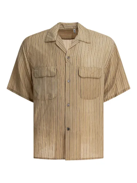 Kaptain Sunshine chemise rayée à poche poitrine