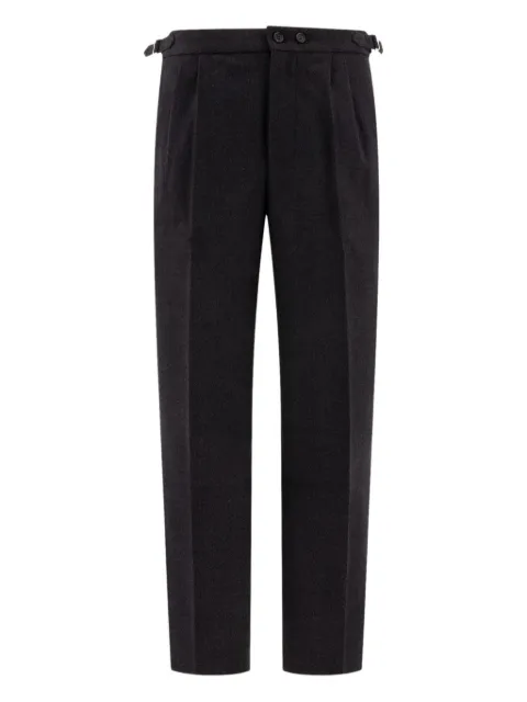 BODE pleated buckle-detailing trousers