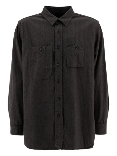 Engineered Garments herringbone flannel shirt