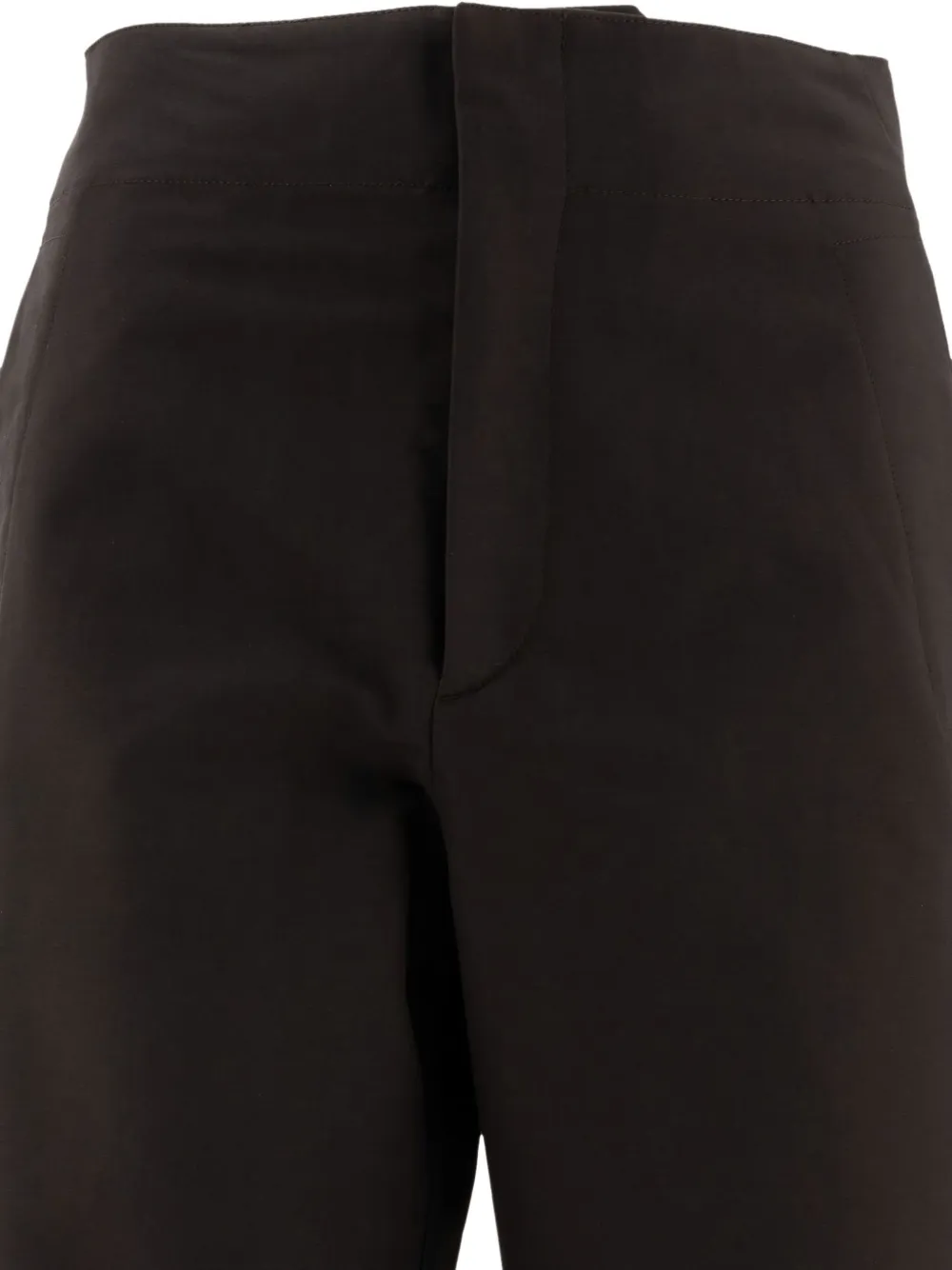 Soeur Cotton Straight-leg Trousers In Black