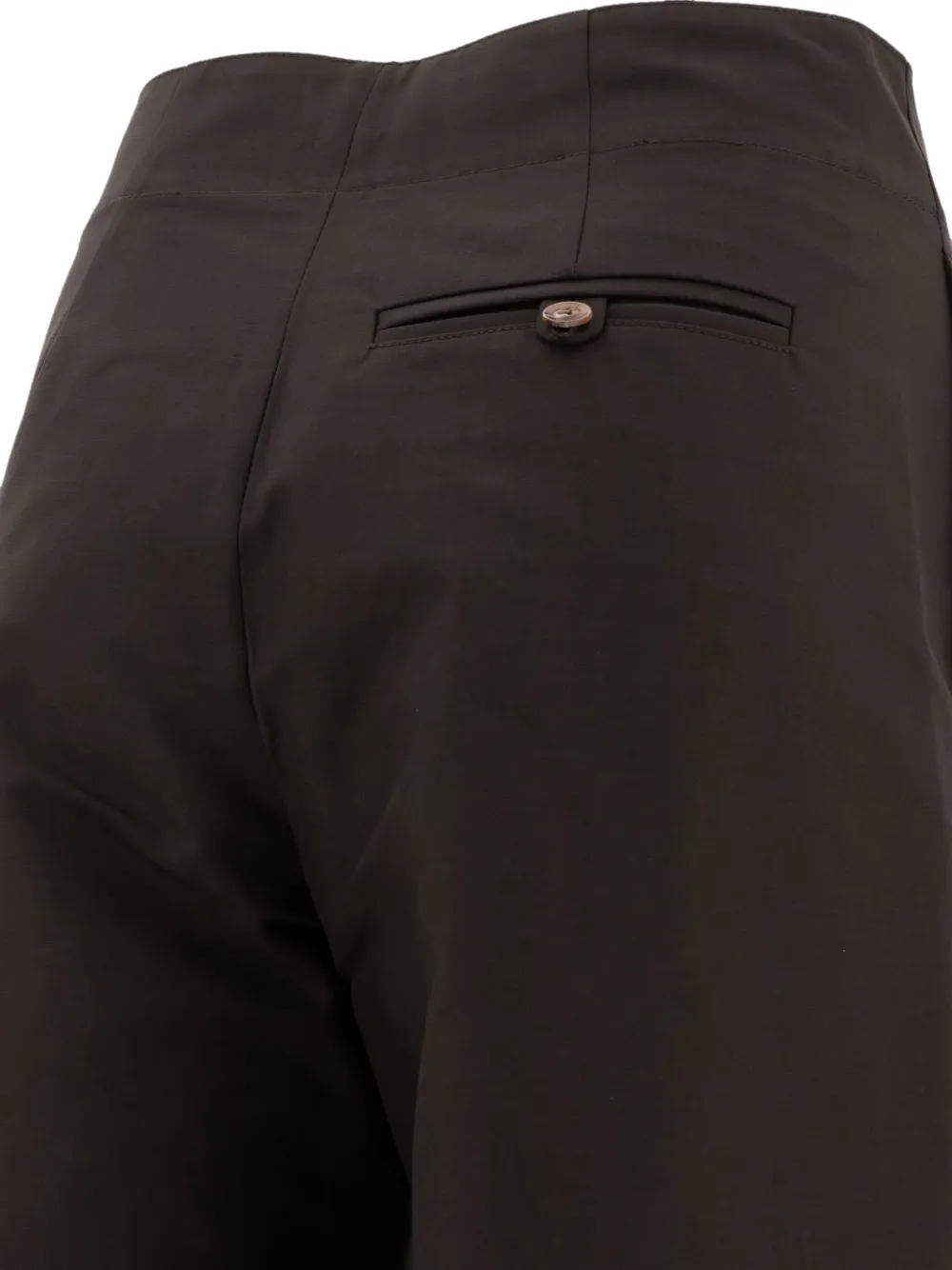 Soeur Cotton Straight-leg Trousers In Black