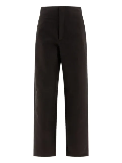 Soeur cotton straight-leg trousers