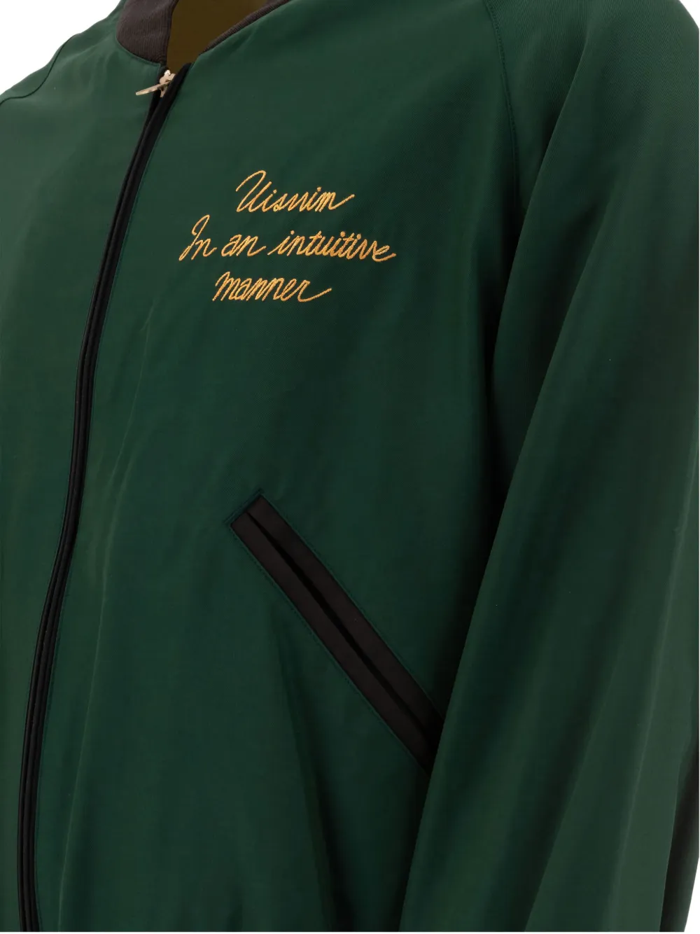 Visvim Men's "hackett" Bomber Jacket In Green