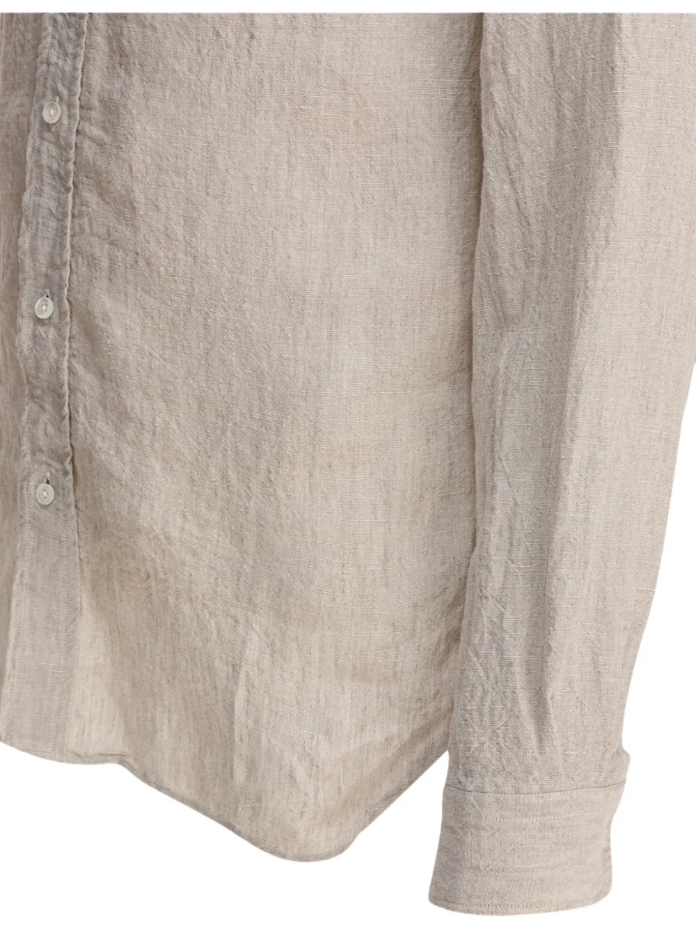BEAMS PLUS Linnen overhemd Beige