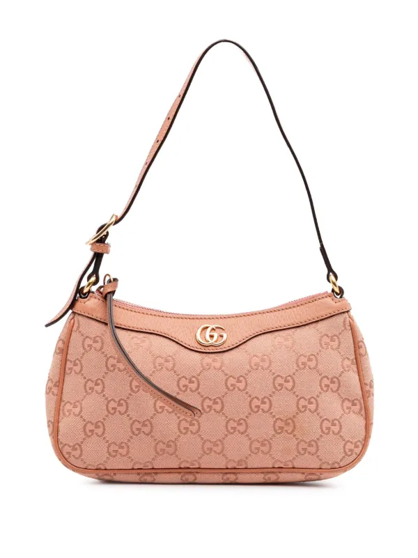 Gucci GGキャンバス ショルダーバッグ ピンク