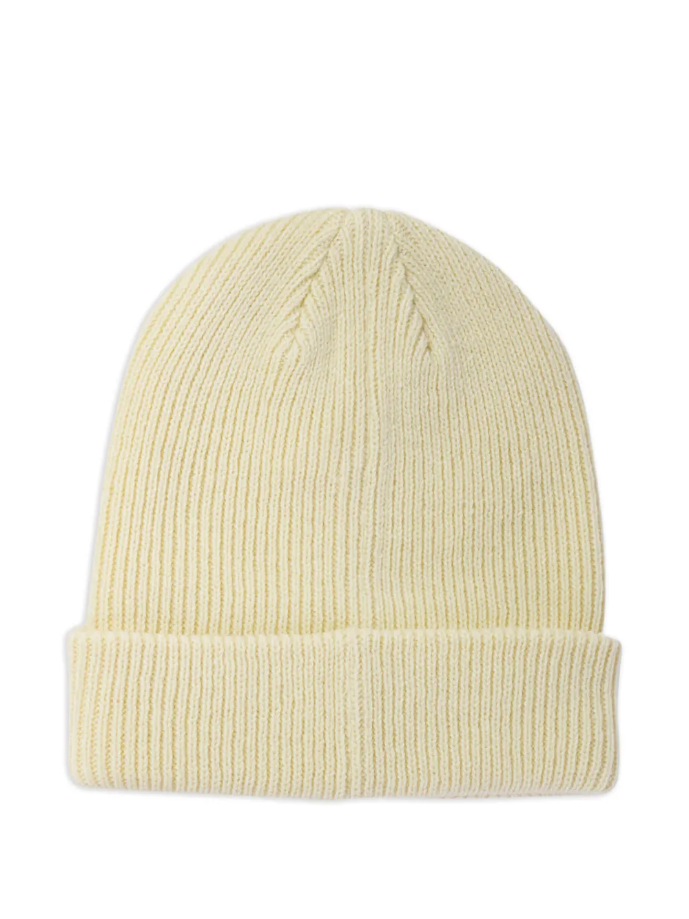 Human Made ribbed beanie hat - Geel