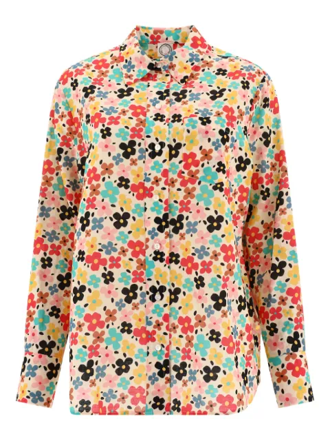 Ines De La Fressange floral-print shirt